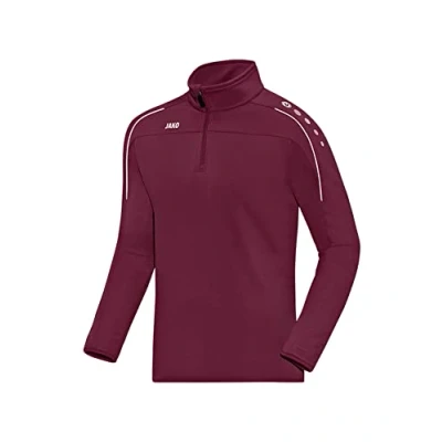 Abbildung von JAKO Kinder Trainingsziptop Classico, maroon, 128, 8650