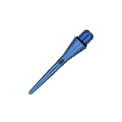 Abbildung von Conversion Point Swiss Grooved Blue 26mm Darts Points