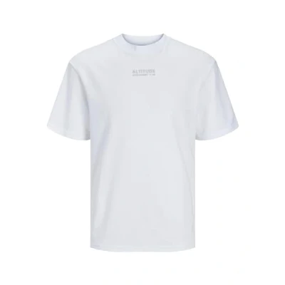 Abbildung von Jack &amp; Jones Gedruckt Rundhals Tshirt print, Herren, Größe: XL, White