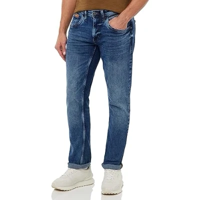 Abbildung von Blend Herren Blizzard Fit Jeans, 200292/Denim Dark Blue, 34W / 34L EU