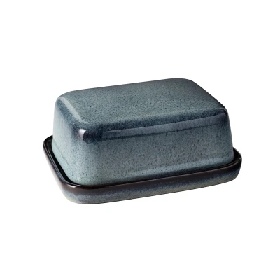 Abbildung von like Villeroy &amp; Boch Lave gris Butterdose grau 6,5cm