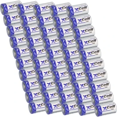 Abbildung von 50x XCell Fotobatterie CR2 Lithium Batterie 3V 850mAh CR15H CR15H270 CR17355 DLCR2 AKKUman Set (50er)
