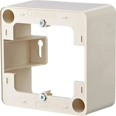 Abbildung von BTR NETCOM 130829 4301 e Buchse (85 mm, 85 43 mm) weiß, 3 Stück