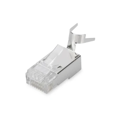 Abbildung von Assmann DIGITUS CAT 6A Modularstecker für Rundkabel, geschirmt 100 St.