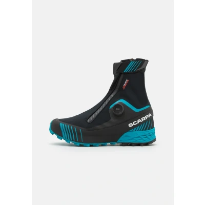 Abbildung von Scarpa Ribelle RUN Kalibra Unisex Laufschuh Trail, Größe: 43.5, Black/azure Schuhe