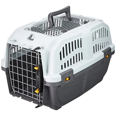 Abbildung von Nobby Hunde Transportbox Skudo Open grau für