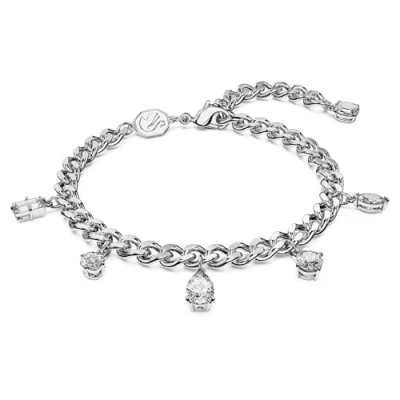 Abbildung von Swarovski Dextera Mixed CUTS Armband, Damen, Größe: Medium, Silver