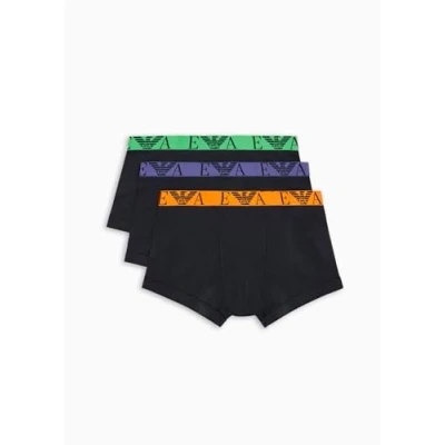 Abbildung von Emporio Armani Parigamba 3 PACK Panties, Herren, Größe: XL, Marine