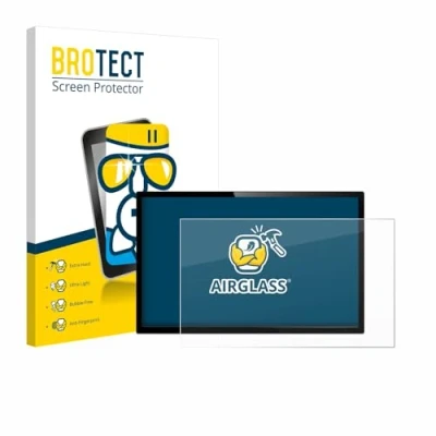 Abbildung von BROTECT 13.3&quot; Schutzglas für Touch Panel PCs mit 13,3 Zoll (33.8 cm) [294 x 165.5 mm, 16:9] Schutzfolie Panzer Folie Glas [Extrem Kratzfest