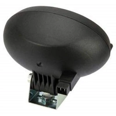 Abbildung von HELLA Halogen Arbeitsscheinwerfer Oval 100 24V Anbau/Schraubanschluss schwenkbarer Montagebügel Nahfeldausleuchtung Stecker: AMP 1GA 996 361 171