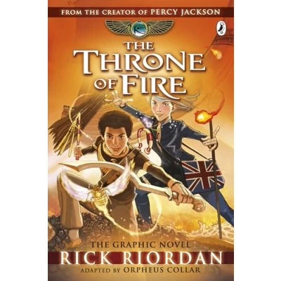 Abbildung von The Throne of Fire: Graphic Novel (The Kane Chronicles Book 2) (Kane Novels,