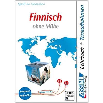 Abbildung von Assimil. Finnisch ohne Mühe. Multimedia Classic. Lehrbuch + 4 Audio CDs, 145 min. Tonaufnahmen