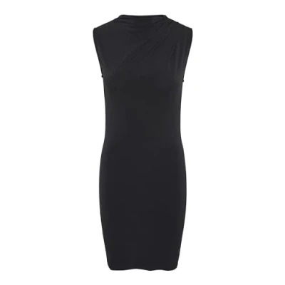 Abbildung von Pieces Pcmadison Draped Dress Etuikleid, Damen, Größe: XS, Black