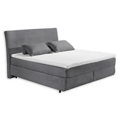 Abbildung von ED EXCITING DESIGN Boxspringbett &quot;Marbella&quot;, Duo Matratze harte Kokosmatte, weiche Filzabdeckung, Matratzenhülle