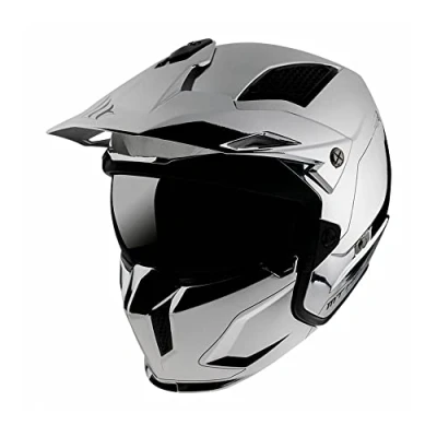Abbildung von MT TR902XSV Streetfighter SV Chromed A2 Silber Größe L Helm Erwachsene Damen