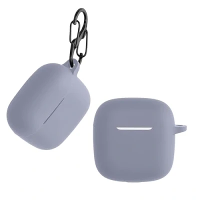 Abbildung von kwmobile Hülle kompatibel mit Huawei FreeBuds SE2 Kopfhörer Case TPU Silikon Cover Schutzhülle in Lavendel