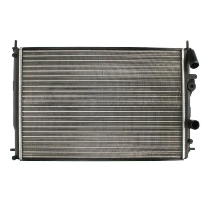 Abbildung von THERMOTEC D7R007TT Kühler, Motorkühlung Aluminium, Kunststoff 418 585 32 Schaltgetriebe Kühlrippen mechanisch gefügt RENAULT: Megane Scenic, Scénic 1