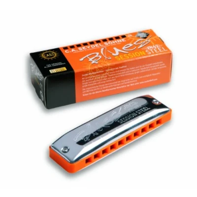 Abbildung von Seydel Blues Session Steel F/20 Mundharmonika