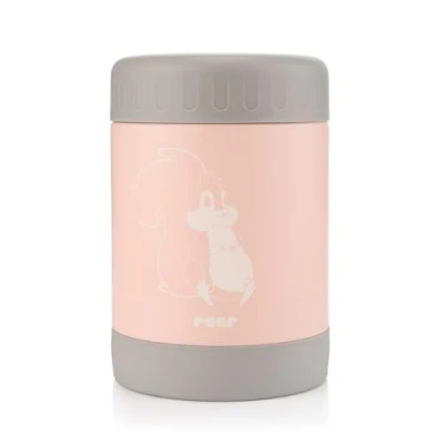 Abbildung von ColourDesign Edelstahl Warmhaltebox, 300 ml, Thermobox, Wärmebehälter/Thermodose für Kinder, rosa