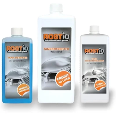 Abbildung von Rostio 1 Liter Tankentroster Plus 500 ml Tankreiniger und Tank Schutzemulsion