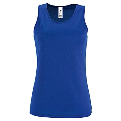 Abbildung von SOLS Damen Tank Top Womens Sports Sporty 02117 Royal Blue XL