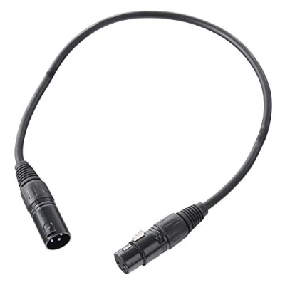 Abbildung von Pronomic XFXM 0.5 Mikrofonkabel Audio Kabel, XLR Female 3 pol, Male pol (50 cm), Stecker handgelötet, säure und ölfest
