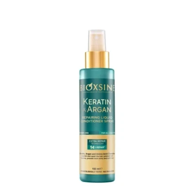 Abbildung von Bioxsine Keratin &amp; Argan Repairing Hair Care Liquid Conditioner/Haarspülungsspray 150ml für alle Haartypen
