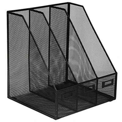 Abbildung von OSCO 3 fach Stehsammler aus Drahtgeflecht, schwarz MR3 BLACK