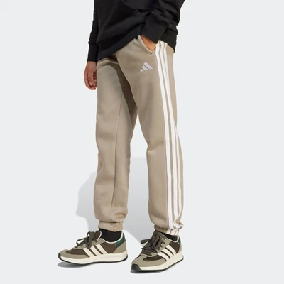 Abbildung von adidas Unisex Kinder Essentials 3 Stripes Pants, Putty beige/White, 7 8 Years
