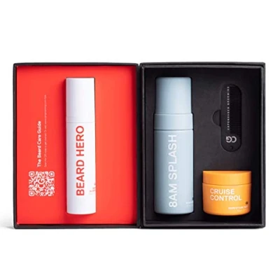Abbildung von Copenhagen Grooming Beard Care Kit Komplettes Bartpflege Set für Männer Bart mit Oil Öl und Balm Balsam