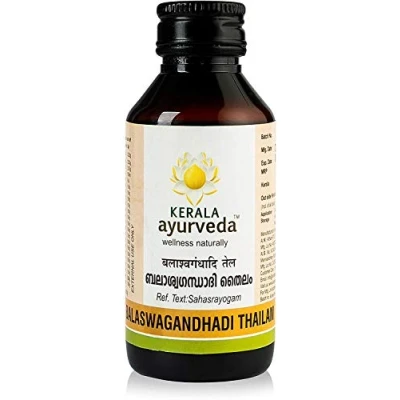 Abbildung von Glamouröser Hub Kerala Ayurveda Balaswagandhadi Thailam 100 ml (Verpackung kann variieren)