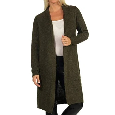 Abbildung von ONLY Onljade LS NOOS Strickjacke, Damen, Größe: Medium, Khaki