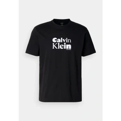 Abbildung von Calvin Klein BOLD Tshirt print, Herren, Größe: Small, Black