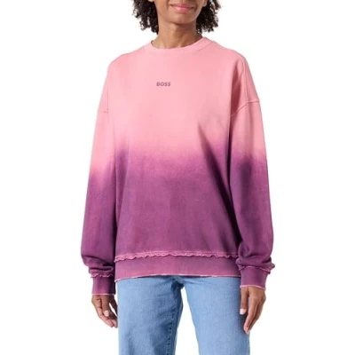 Abbildung von BOSS ORANGE Sweatshirt &quot;C Elaslogan degradee&quot;, im modischem Farbverlauf