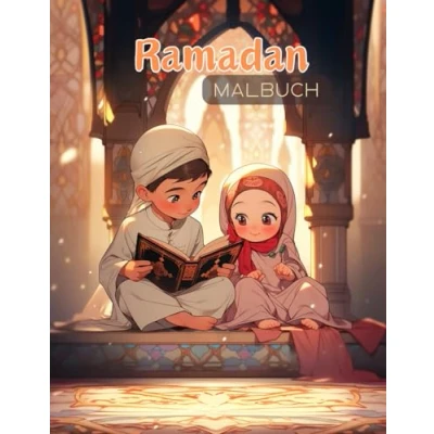 Abbildung von Ramadan Malbuch: Das perfekte Geschenk für Kinder (auch Jugendliche): Inspirierende Motive jeden Tag, ab 6 Jahre