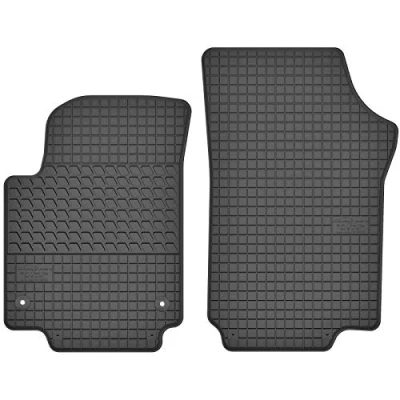 Abbildung von AGCPdirect Gummi Matten Fußmatten Passgenau Vorne Set für Seat MII 2011 2021 und Skoda Citigo Volkswagen Up