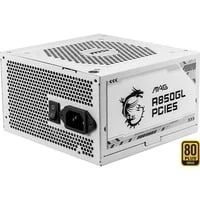 Abbildung von MSI MAG A850GL PCIE5 WHITE Netzteil 850 W 20+4 pin ATX Weiß