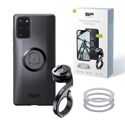 Abbildung von SP CONNECT Mountain Bike Bundle SPC+ kompatibel mit Samsung S20+ Handyhalter für Mountainbike MTB Handy Halterung Gadget
