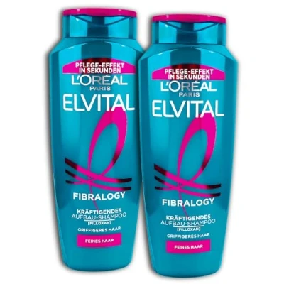 Abbildung von L&#039;Oréal Paris Elvital Fibralogy Shampoo 300 ml