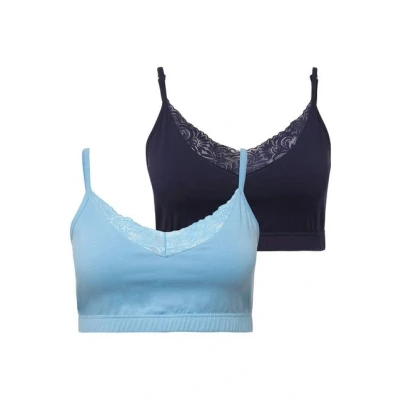 Abbildung von Ulla Popken Bustier Bustiers 2er Pack Spitze Träger verstellbar