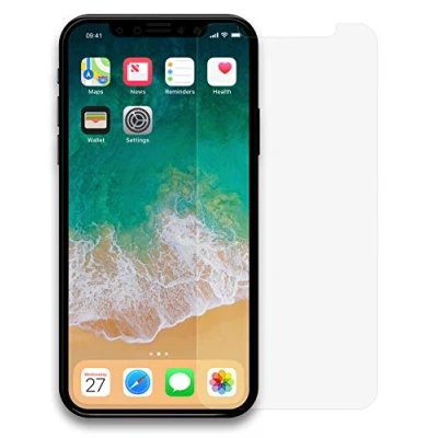 Abbildung von MyGadget Schutzfolie [Klar] für Apple iPhone X Xs 11 Pro dünn &amp; kratzfest Full Screen Protector Schutzglas 9H Display Schutz Folie durchsichtig