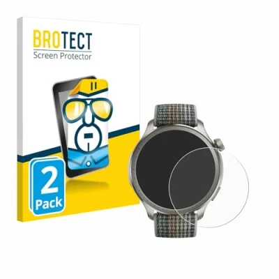 Abbildung von BROTECT (2 Stück Schutzfolie für Huami Amazfit Balance Displayschutz Folie Ultra Klar
