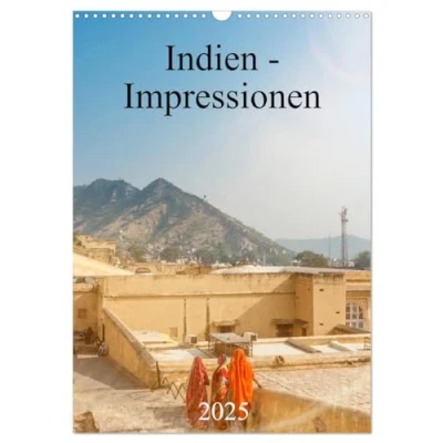 Abbildung von Indien Impressionen (Wandkalender 2025 DIN A3 hoch), CALVENDO Monatskalender