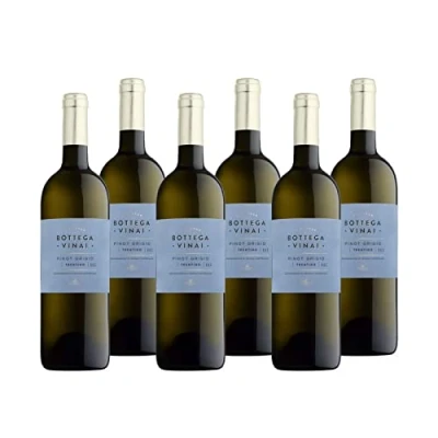 Abbildung von Pinot Grigio Trentino DOC &quot;Bottega Vinai&quot; Weißwein Trentin trocken (6 x 0.75l)