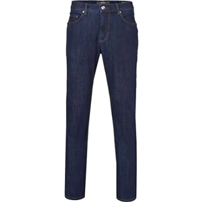 Abbildung von BRAX Style Cooper Regular FIT Jeans Straight Leg, Herren, Größe: 35x38, Blue black