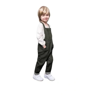 Abbildung von DeFacto Denim Overalls für Baby Jungen, Kinder Overall: Stilvolle Jeans Latzhose Trendige Overall die Kleinsten