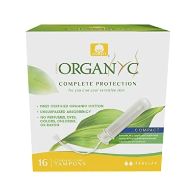 Abbildung von Organ(y) c Tampons mit Applikator, kompakt