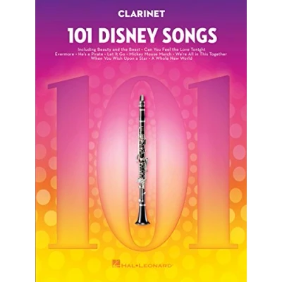 Abbildung von 101 Disney Songs For Clarinet : Noten, Sammelband für Klarinette