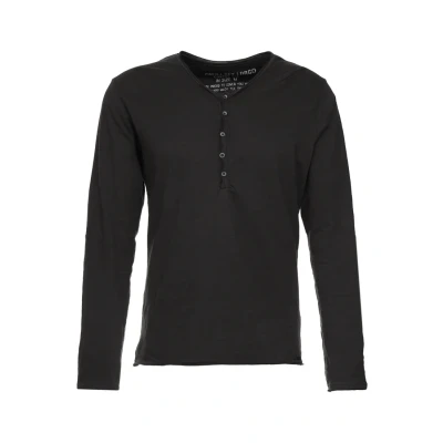 Abbildung von Key Largo Ginger Langarmshirt, Herren, Größe: Small, Anthracite