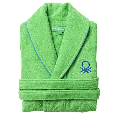 Abbildung von United Colors of Benetton Bademantel, L/XL, 360 g, 100% Baumwolle, Grün